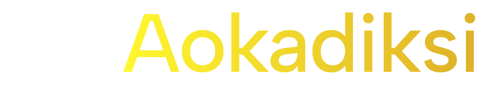 Logo Aokadiksi